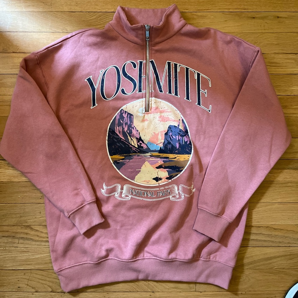 No Boundaries Yosemite Quarter Zip Top - Size Small (4-6)